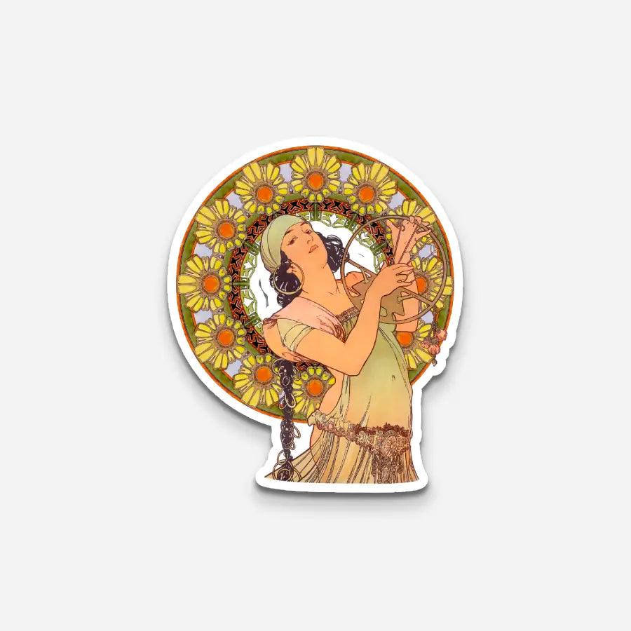 Mucha Salomé Sticker - Sticker | My Turtle